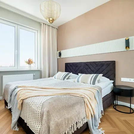 Air Conditioned Apartment In Warsaw With Parking And Bathtub By Noclegi Renters Exterior photo