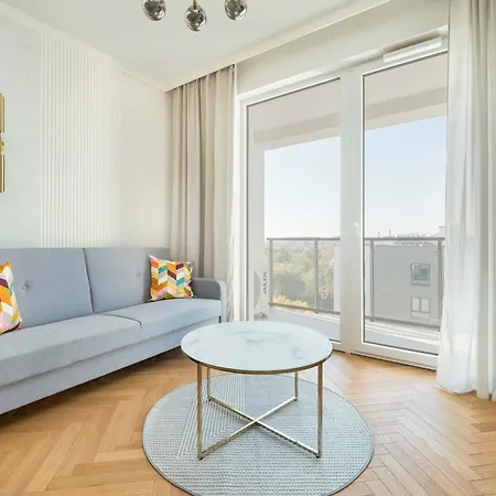 Air Conditioned Apartment In Warsaw With Parking And Bathtub By Noclegi Renters Exterior photo