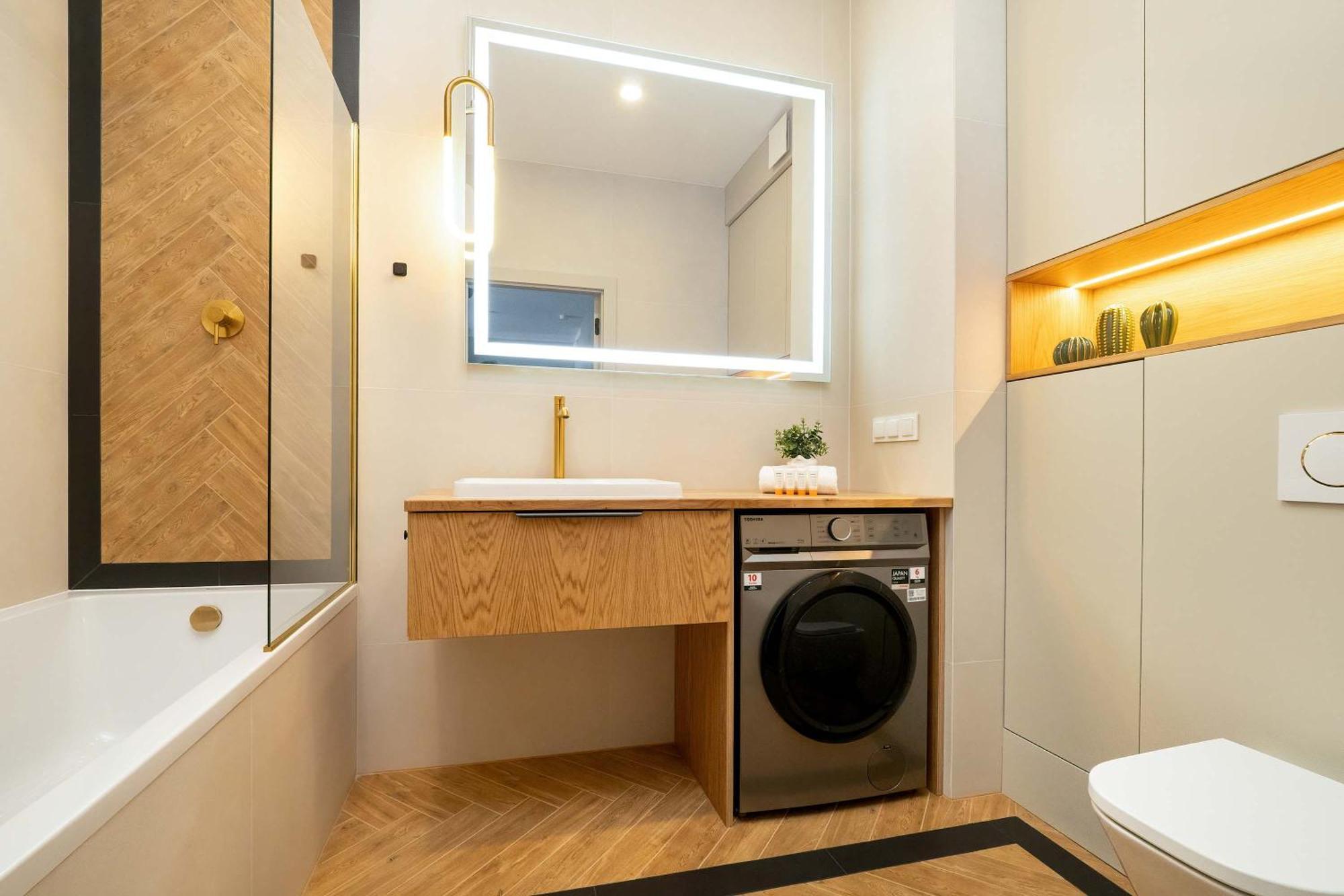 Air Conditioned In With Parking And Bathtub By Renters Apartamento *